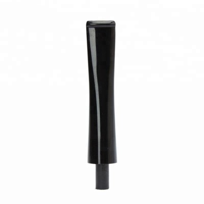 3mm Metal Filter Straight Acrylic Smoking Pipe Stem Mouth piece be0007