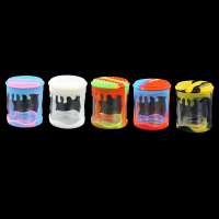 portable silicone container for concentrate reusable silicone storage container honeybee jar