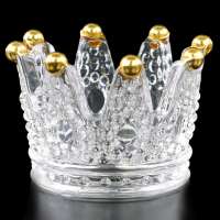 Direct selling crown shape ashtray noble ashtray for smoking accessories