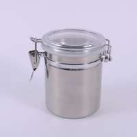 Stainless Steel sealed cans storage box Food Cans Tea Tobacco Coffee Beans Storage Tanks Food Jars Canisters